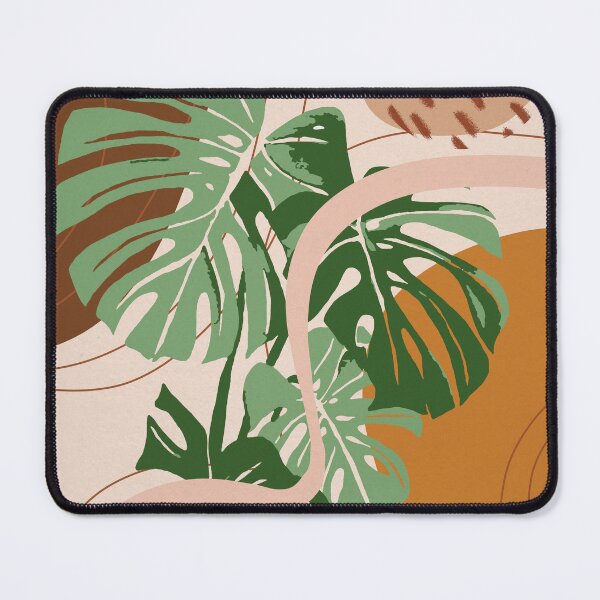 Item preview, Mid Century Modern Plant Art, Abstract Monstera Illustration designed and sold by Ana Moguš.