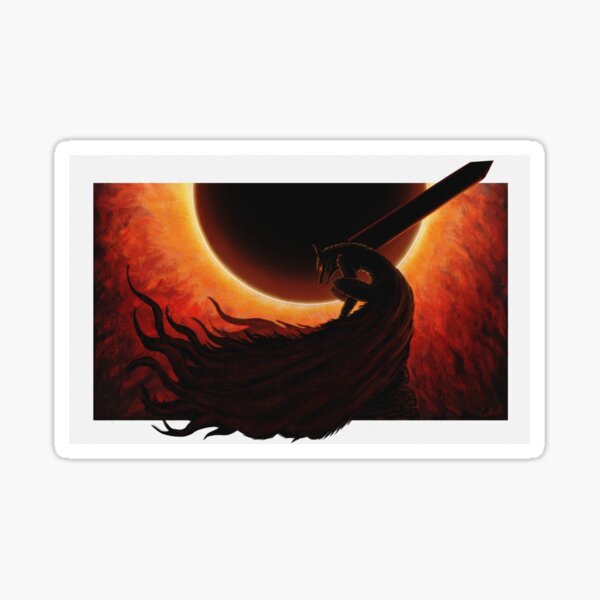 Vista previa del artículo con la obra «Bestia de la oscuridad», diseñado y vendido por Caellaigh-Art.