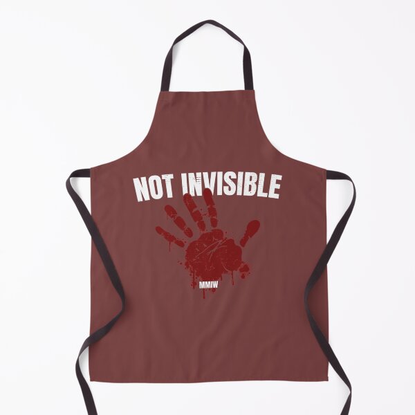 Item preview, MMIW Not Invisible I Stolen Sisters Red Hand MMIW Awareness designed and sold by Despertar1111Co.