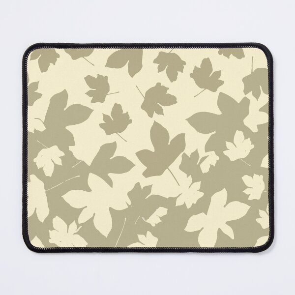 Item preview, Envelop leaves decor green ofwhite designed and sold by PrintedDreams.