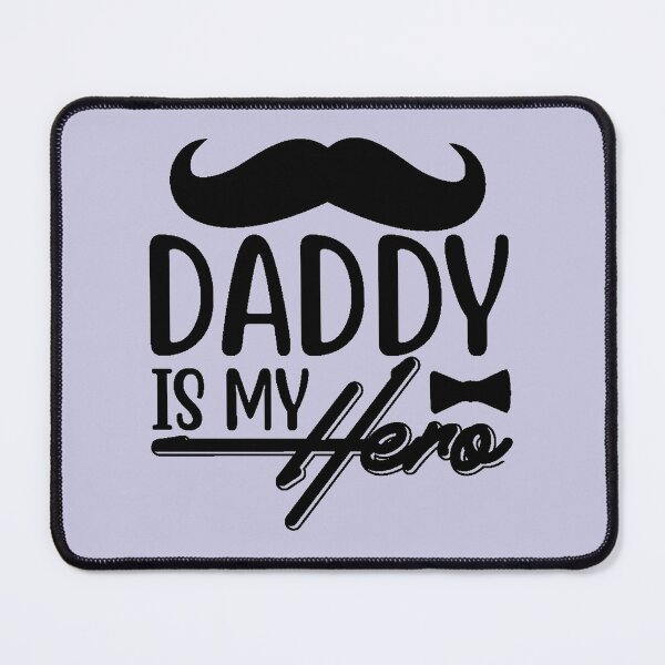 Item preview, daddy is my heroFather's Day gift idea designed and sold by Yallwofunart.
