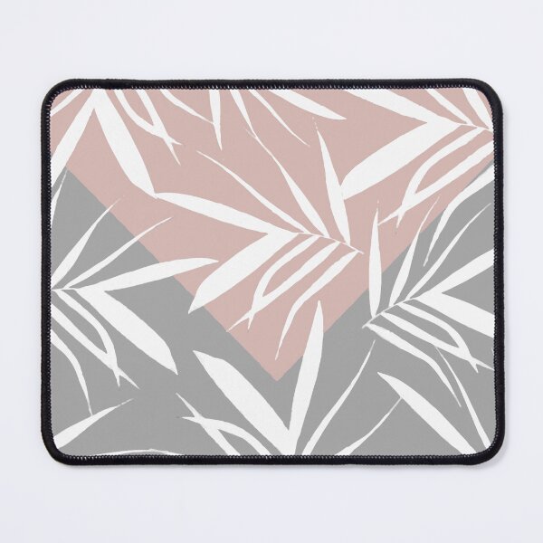 Item preview, Envelop leaves decor grey pink white designed and sold by PrintedDreams.
