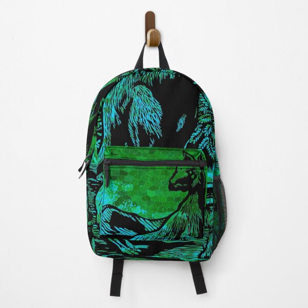 Item preview, Kangaroo and Kiwi mirrored pattern - blue green designed and sold by 40degreesSouth.