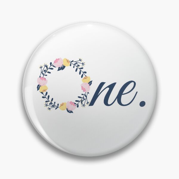 Item preview, One - Baby's First Birthday (design 2) designed and sold by Honest-Explorer.