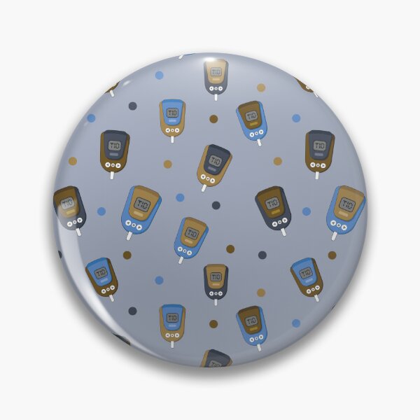 Item preview, Funky Glucometer Pattern | Type 1 Diabetes | Diabetes designed and sold by DrawingBoard.