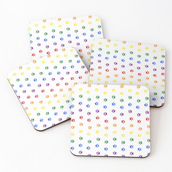 Item preview, Many Rainbow Paws - Cat Paws - Dog Paws - Animal Paws - Pride, Rainbow, LGBTQ designed and sold by SayWhatYouFeel.