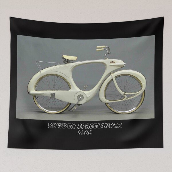 Item preview, BOWDEN SPACELANDER: Vintage 1960 Bicycle Advertising Print designed and sold by posterbobs.