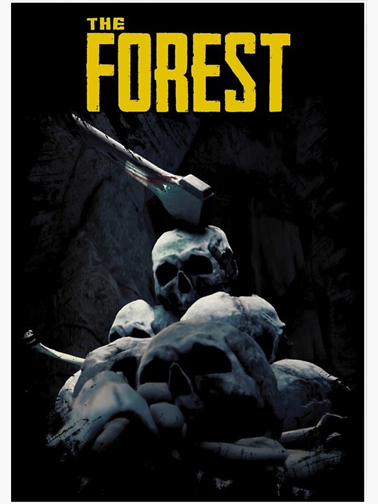 "The Forest game Poster" Poster for Sale by Redbubble