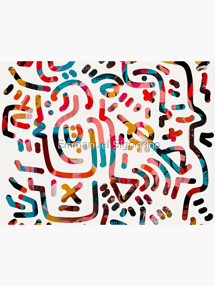Thumbnail 5 of 5, Pet Mat, Graffiti Art Symbols of Life and Energy by Emmanuel Signorino designed and sold by Emmanuel Signorino.