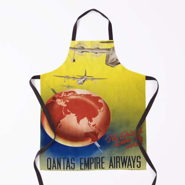 Item preview, 1938 Qantas-Empire-Airways-Travel-Poster designed and sold by SuperMerchMan.