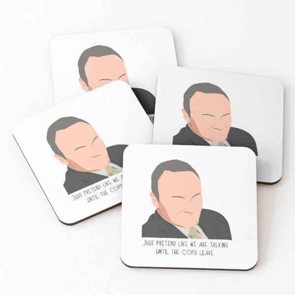 Aperçu de l'œuvre Les flics de Creed Bratton (Le bureau) partent créée et vendue par ArtfullyReka.