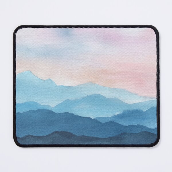 Item preview, Blue Abstract Mountains designed and sold by Ana Moguš.