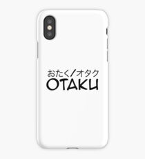 Otaku in Japanese & English (Anime/Manga Font) iPhone Case