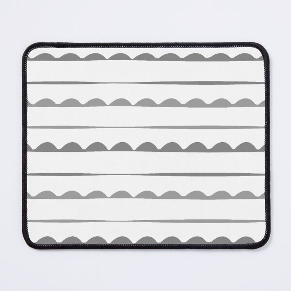 Item preview, White and Grey striped decor. minimal, line,stripes. white.grey. designed and sold by PrintedDreams.