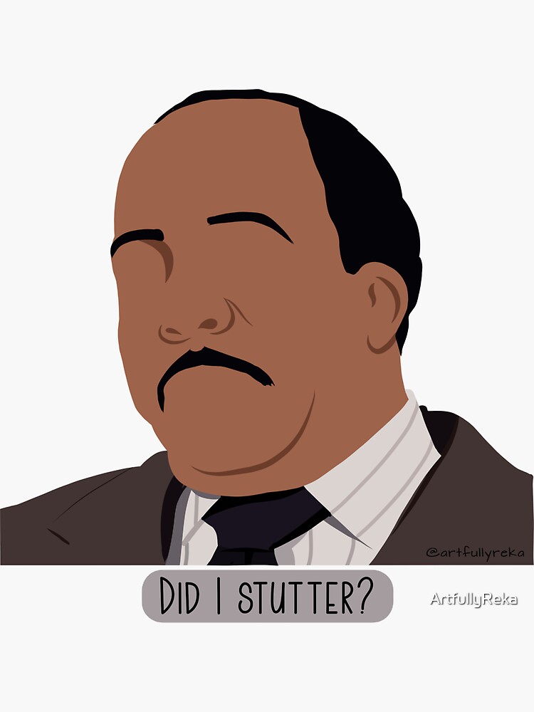 The Office  Stanley: Did I Stutter? Stainless Steel Water Bottle