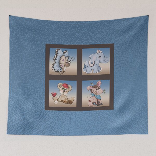Item preview, Animales de bebé (edredón y tapiz de pared) designed and sold by Dave Morrison.