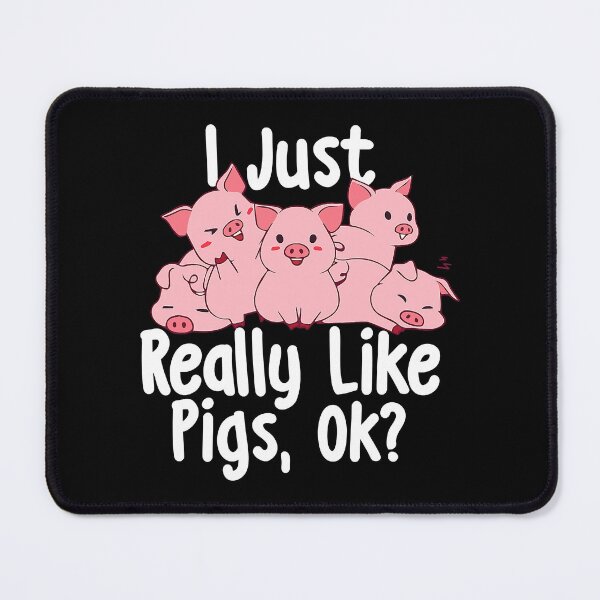 Item preview, I Just Really Like Pigs - Pig Lover Farming Farmer designed and sold by tamara-art.