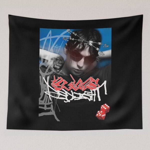 Item preview, Gift For Poster Logo Bladee Drain Gang Red Light Rainbow Girls Boys designed and sold by Rixortega1261.