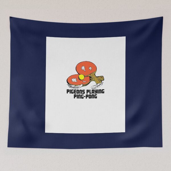 Item preview, Best Design Pigeons Playing Ping Pong Tomblo Music designed and sold by BlendDenkla.