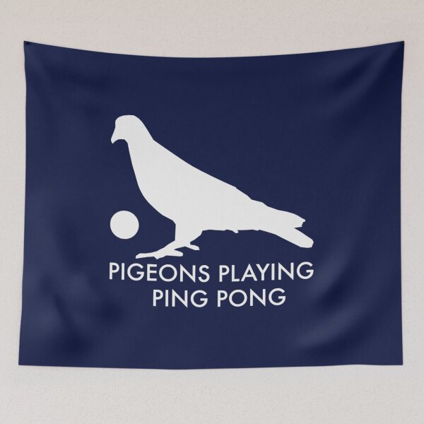 Item preview, Best Design Pigeons Playing Ping Pong Tomblo Music designed and sold by BlendDenkla.