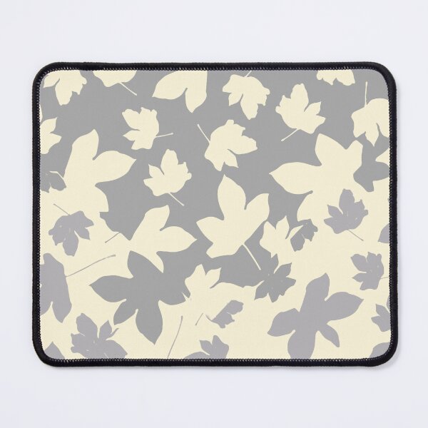 Item preview, Envelop leaves decor. grey. offwhite. designed and sold by PrintedDreams.