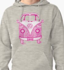 Pink Kombi Pullover Hoodie