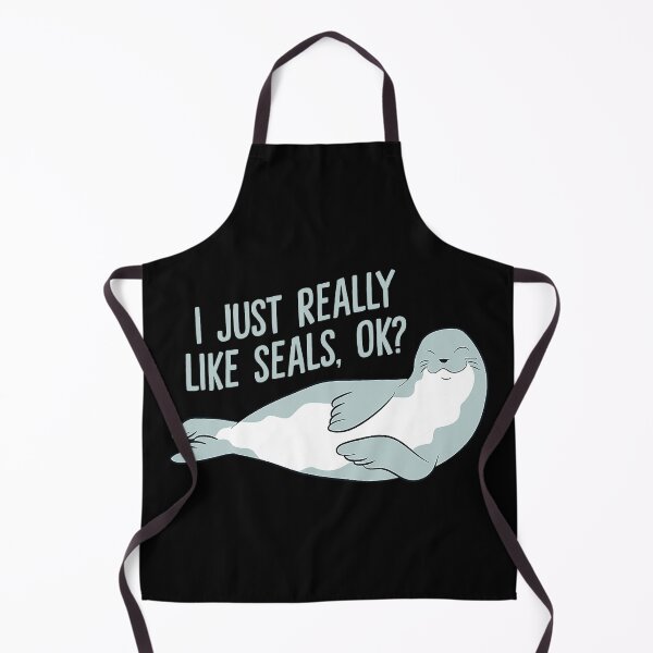 Item preview, I Just Really Like Seals Ok Funny Seals designed and sold by tamara-art.
