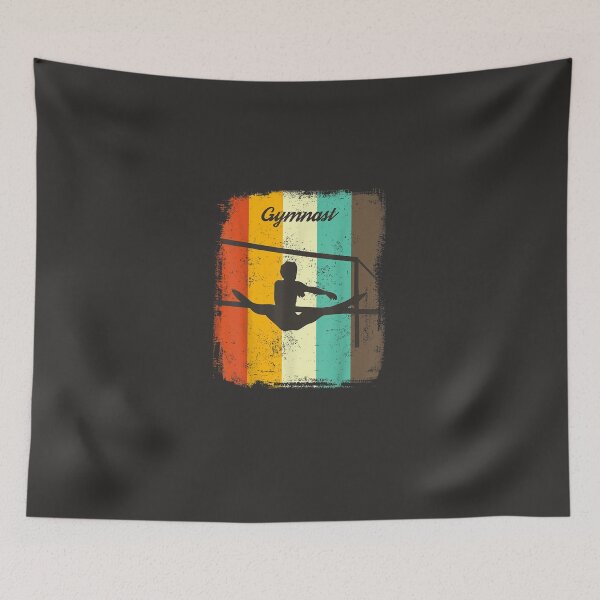 Item preview, Gymnastics TShirt Retro 70s Vintage Uneven Bars G designed and sold by litvakqm.
