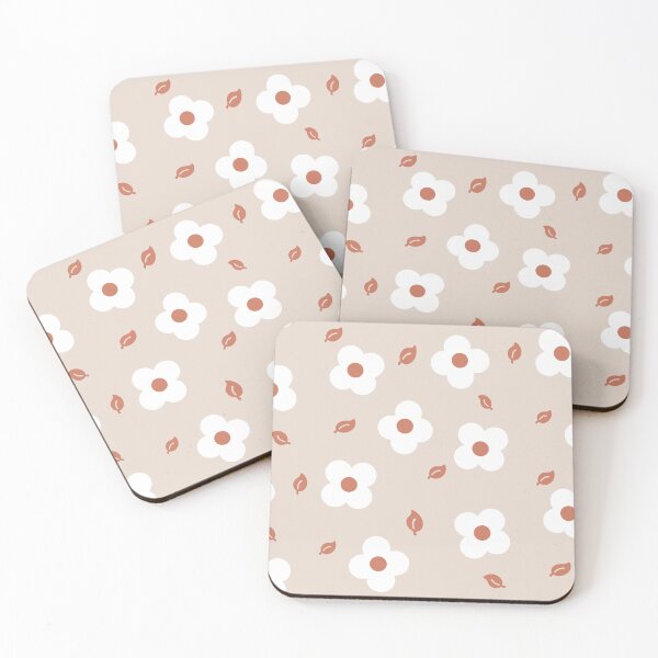 Item preview, Beautiful Flower Pattern with Nude Colors designed and sold by cerenalkan.