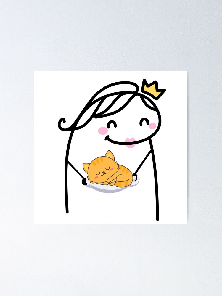 Flork Mom Of Cats Flork Cat Lover Queen Of Cats Poster For Sale By Utopiaxd Redbubble 