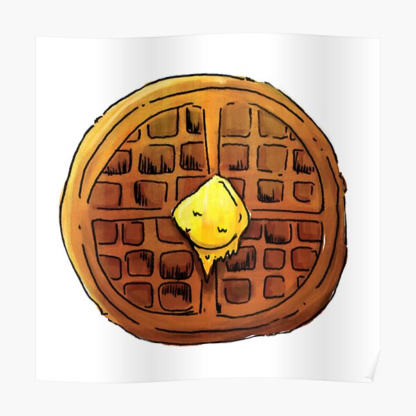Eggo Waffles Wall Art Redbubble