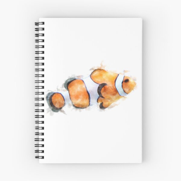 Item preview, Clownfish Watercolour Artwork designed and sold by Typeglyphs.