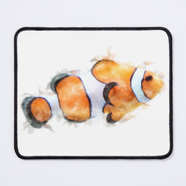 Item preview, Clownfish Watercolour Artwork designed and sold by Typeglyphs.