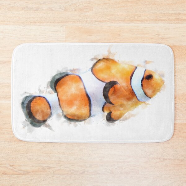Item preview, Clownfish Watercolour Artwork designed and sold by Typeglyphs.