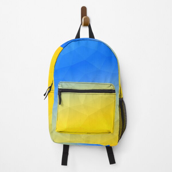 Item preview, Ukraine yellow blue geometric mesh pattern 2 designed and sold by PLdesign.