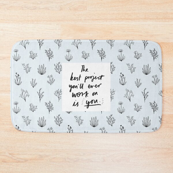Item preview, The Best Project You'll Ever Work On Is You - Designed & Illustrated by Laura Tubb designed and sold by lauratubb.