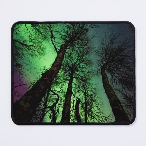 Item preview, magnetic forest with northern lights designed and sold by ImRotem.