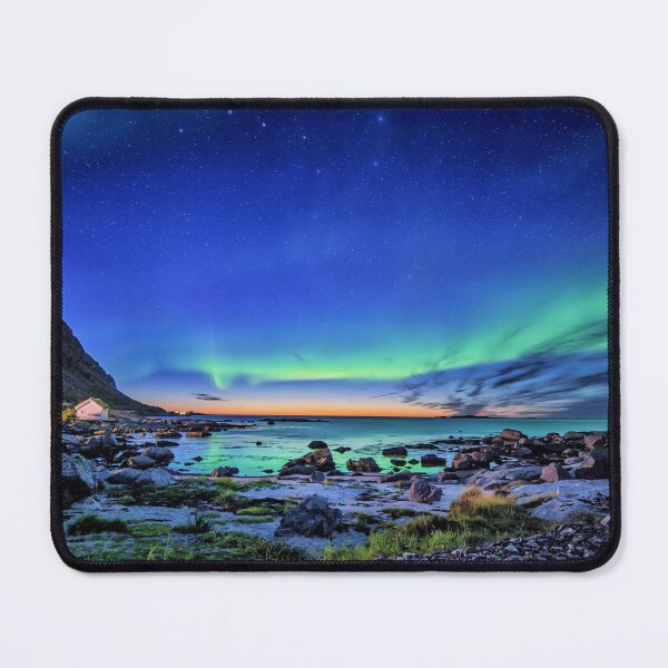 Item preview, northern lights mixed with the a blue sky designed and sold by ImRotem.