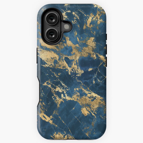 Vista previa del artículo con la obra «Mármol azul y dorado», diseñado y vendido por RED FIR.