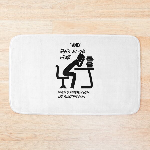 Item preview, That's all she wrote designed and sold by PillowPuns.