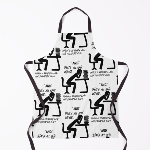 Item preview, That's all she wrote designed and sold by PillowPuns.