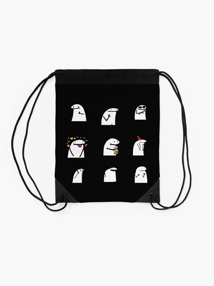 Flork Sticker Set 8 Sticker Flork Flork Drawstring Bag By Emilyg19pa Redbubble 