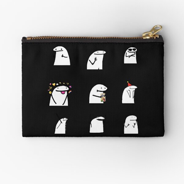 Flork Sticker Set Sticker Flork Flork Zipper Pouch For Sale By Emilyg Pa Redbubble