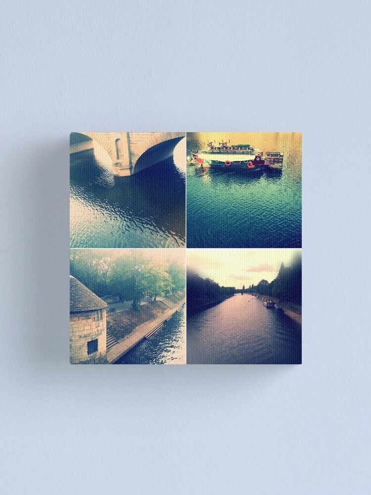 Alternate view of York Collage Canvas Print