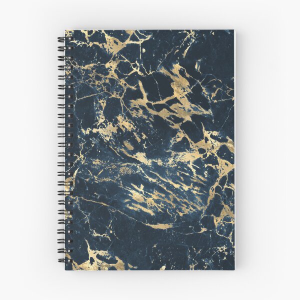 Item preview, Blue And Gold Marble  designed and sold by RED FIR.