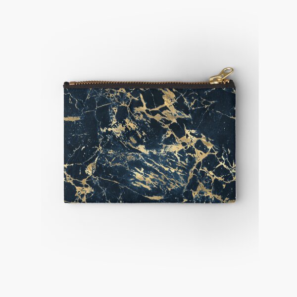 Item preview, Blue And Gold Marble  designed and sold by RED FIR.