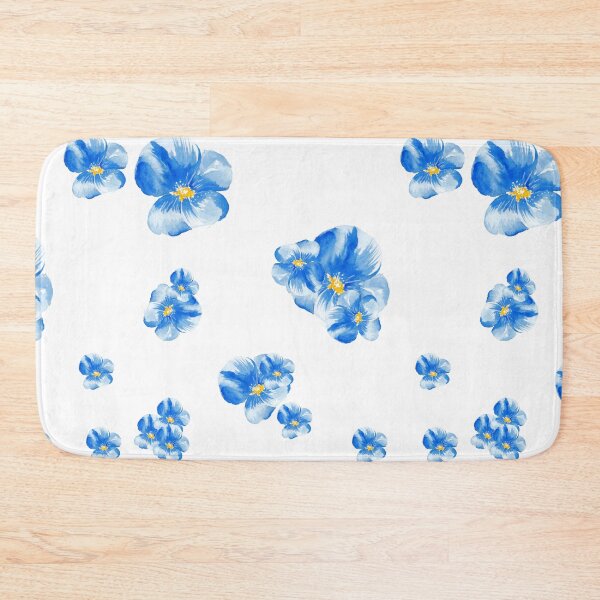 Item preview, Little Violet Blue Flowers designed and sold by PrimeDesignShop.
