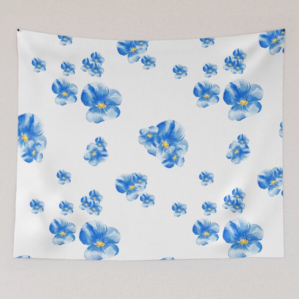 Item preview, Little Violet Blue Flowers designed and sold by PrimeDesignShop.