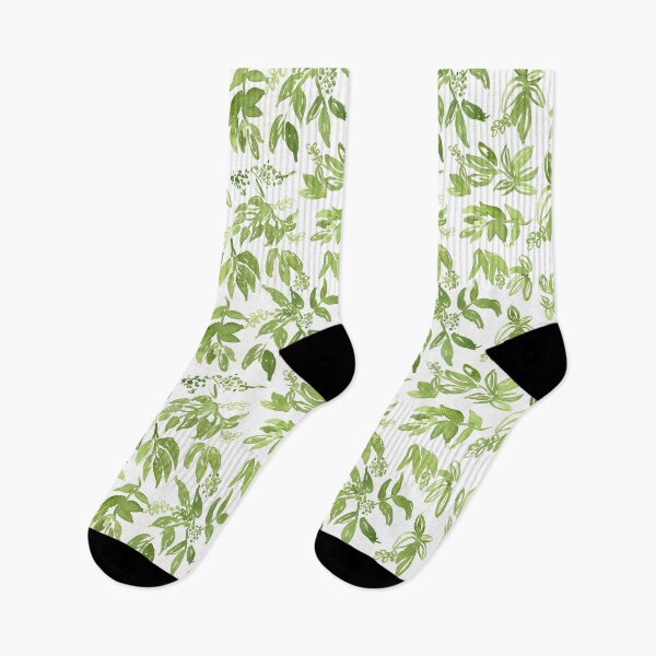 Item preview, Tropical Green Leaf Pattern designed and sold by lauratubb.