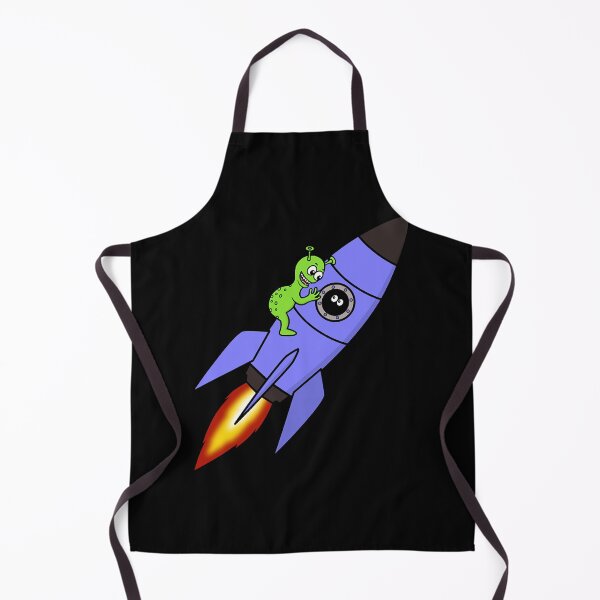 Item preview, Alien on a rocket designed and sold by RachelCox66569.
